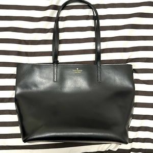 Kate Spade large black tote